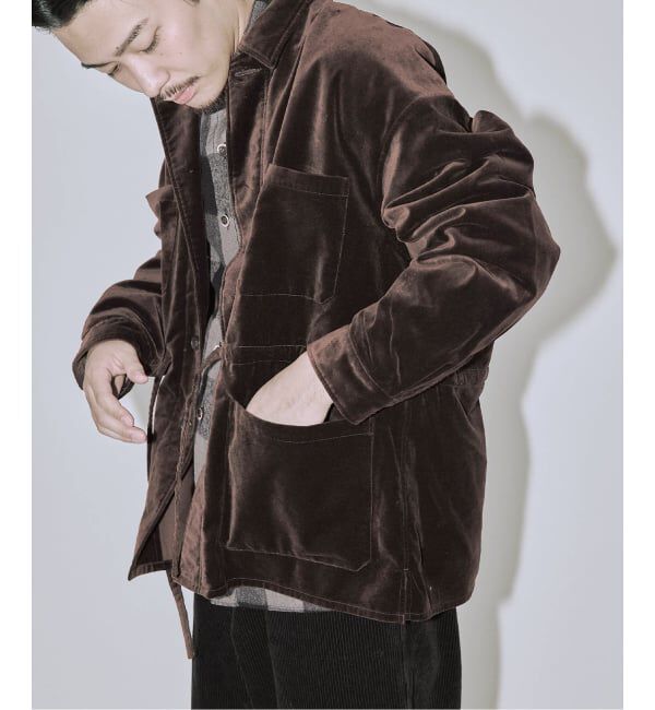 J.S.Homestead「J.S.Homestead / ベルベティーン ファティーグ シャツ」|シャツ・ブラウス|
