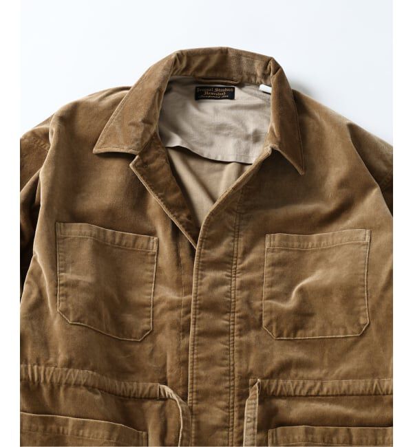 J.S.Homestead「J.S.Homestead / ベルベティーン ファティーグ シャツ」|シャツ・ブラウス|