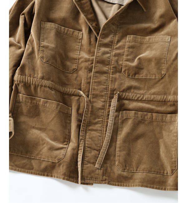 J.S.Homestead「J.S.Homestead / ベルベティーン ファティーグ シャツ」|シャツ・ブラウス|