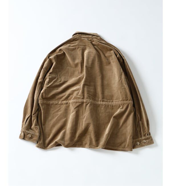 J.S.Homestead「J.S.Homestead / ベルベティーン ファティーグ シャツ」|シャツ・ブラウス|