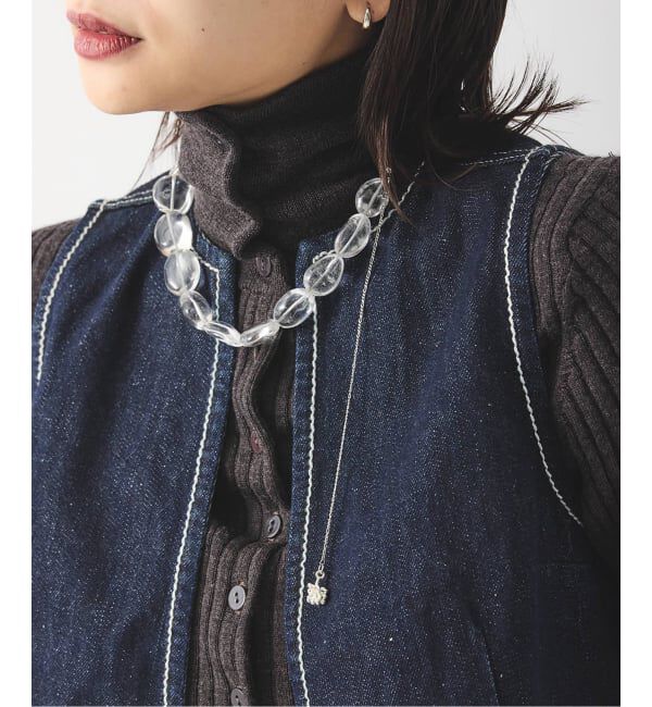 JOURNAL STANDARD「別注【Y.A.Acc 】 for JS crystal quartz charm NL」|ネックレス|