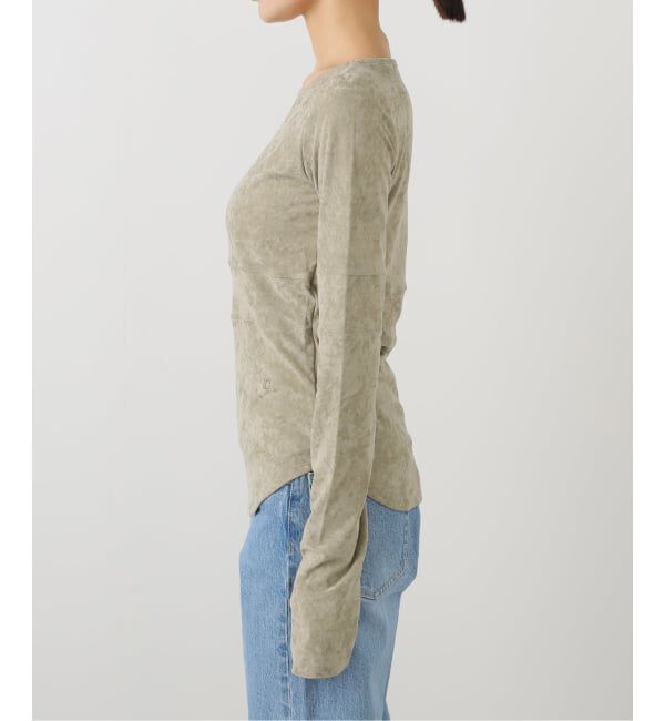 JOURNAL STANDARD「【LOW CLASSIC/ロウ・クラシック】VELVET CORSETPOINT SLEEVETOP」|Tシャツ・カットソー|