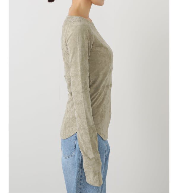 JOURNAL STANDARD「【LOW CLASSIC/ロウ・クラシック】VELVET CORSETPOINT SLEEVETOP」|Tシャツ・カットソー|