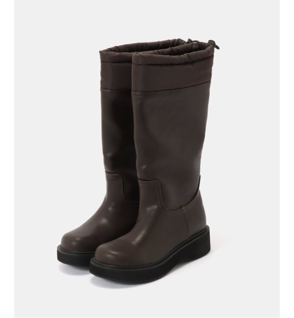 JOURNAL STANDARD「【Paes/ぺイズ】Napping Soft Leather Boots」|ロングブーツ|ブラウン