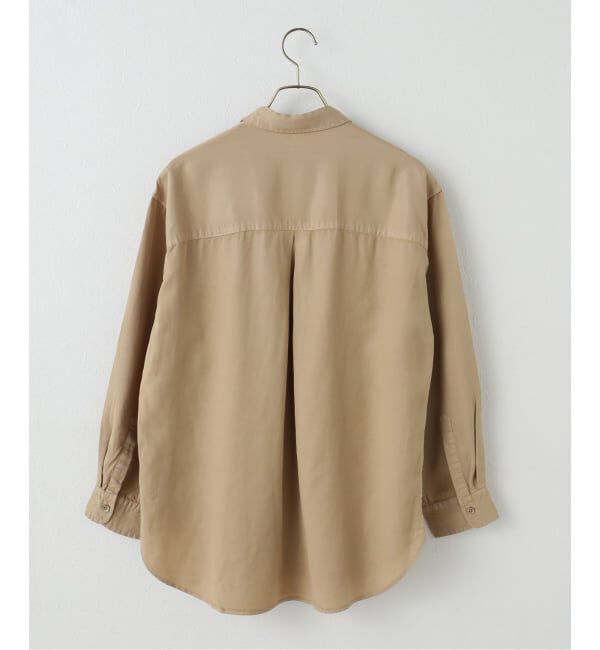JOURNAL STANDARD relume「Dyedツイルオーバーサイズシャツ」|シャツ・ブラウス|
