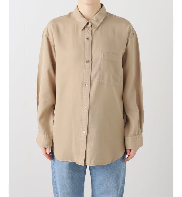 JOURNAL STANDARD relume「Dyedツイルオーバーサイズシャツ」|シャツ・ブラウス|