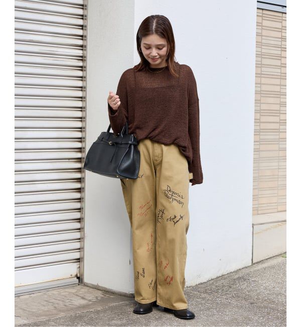 JOURNAL STANDARD「《追加》テープヤーンルーズプルオーバー」|ニット・セーター|