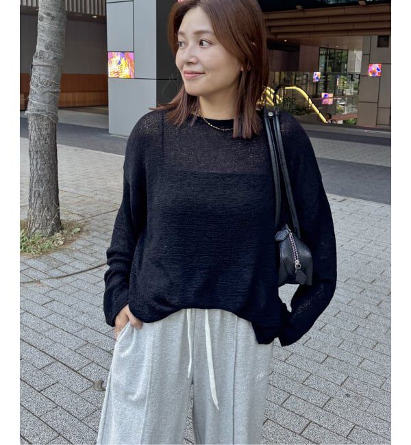 JOURNAL STANDARD「《追加》テープヤーンルーズプルオーバー」|ニット・セーター|