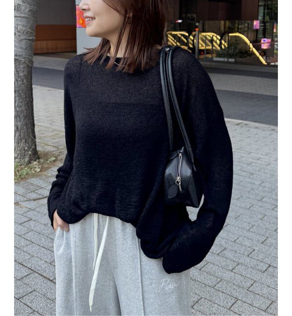 JOURNAL STANDARD「《追加》テープヤーンルーズプルオーバー」|ニット・セーター|