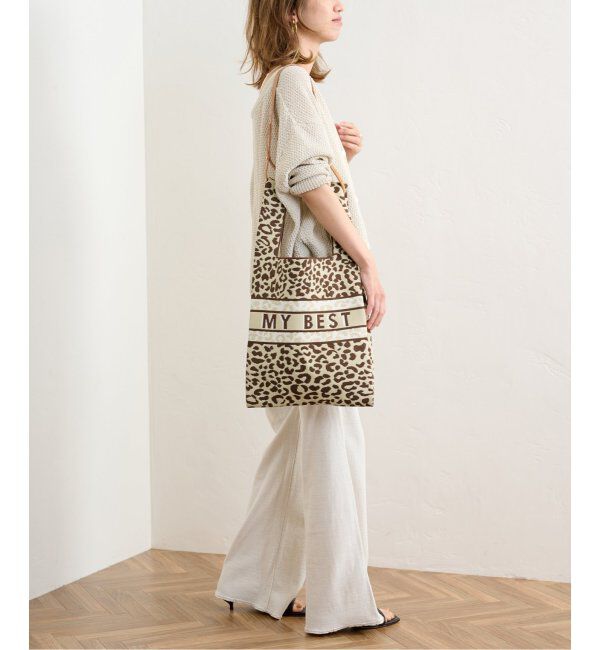 FRAMeWORK「【MY BEST BAG/マイベストバッグ】NOVA BAG レオパード」|トートバッグ|