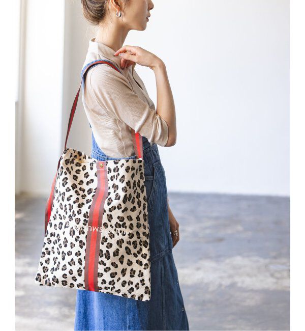 NOBLE「《WEB限定追加》N.Jam/エヌジャム キャンバススモールバッグ4(ゼブラ・レオパード)」|トートバッグ|
