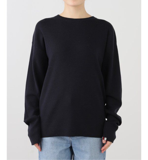 FRAMeWORK「extreme cashmere/エクストリームカシミヤ bravo ロンT」|ニット・セーター|ネイビー