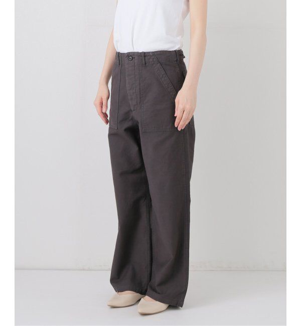 FRAMeWORK「≪追加≫バックサテンベイカーパンツ」|カーゴ|