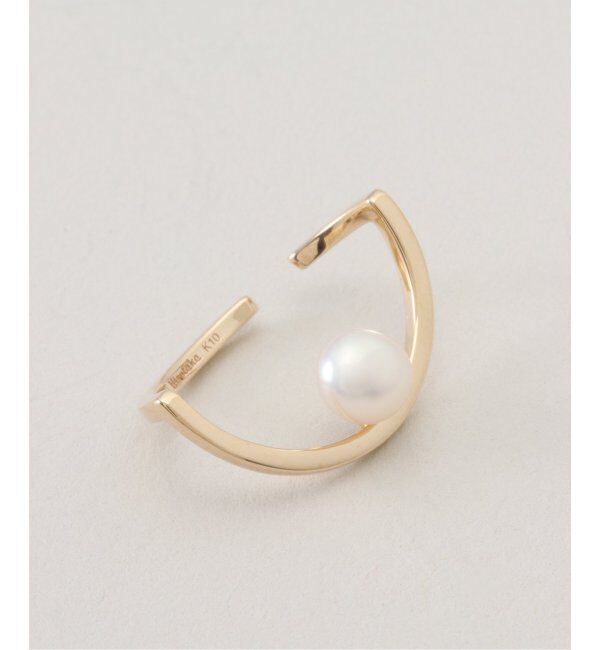 NOBLE「Hirotaka/ヒロタカ Treehopper Peal Ear Cuff M」|イヤーカフ|ゴールド