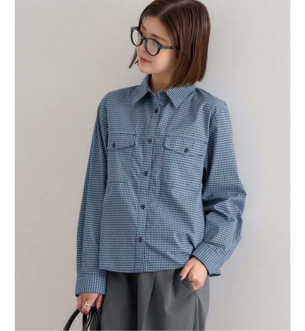 U by SPICK&SPAN「チェックシャツ」|シャツ・ブラウス|