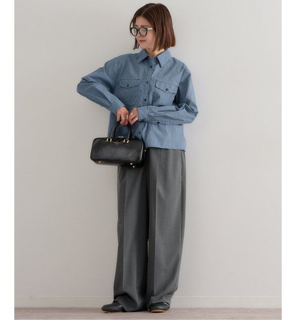 U by SPICK&SPAN「チェックシャツ」|シャツ・ブラウス|