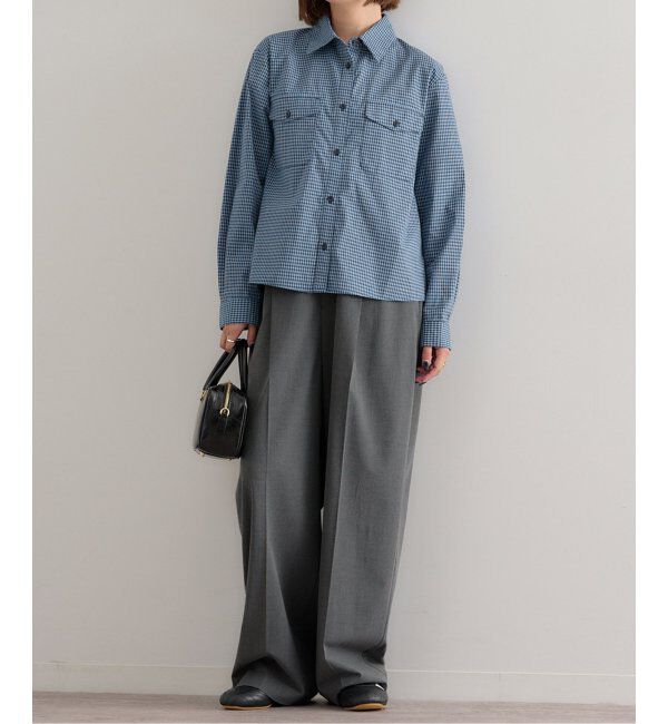 U by SPICK&SPAN「チェックシャツ」|シャツ・ブラウス|