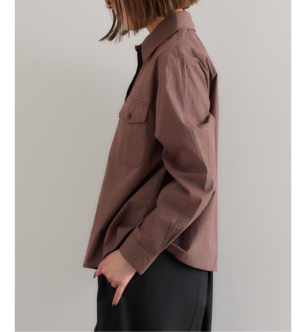 U by SPICK&SPAN「チェックシャツ」|シャツ・ブラウス|