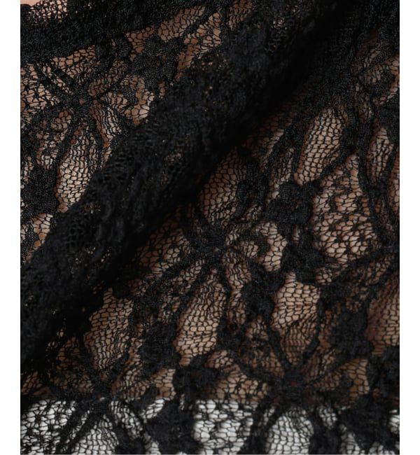 Spick and Span「ストレッチレースクルーネックプルオーバー」|Tシャツ・カットソー|