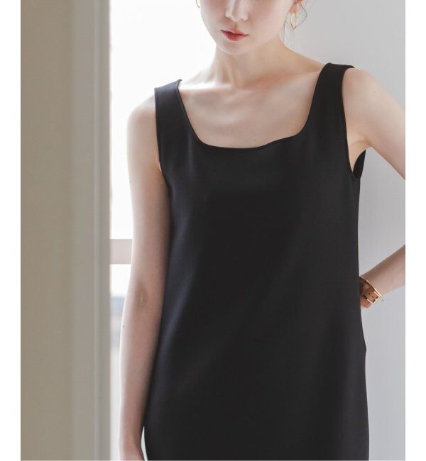 NOBLE「【洗える】ニットライクジョーゼット2wayワンピース」|ワンピース|