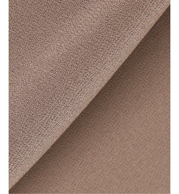 NOBLE「【洗える】ニットライクジョーゼット2wayワンピース」|ワンピース|