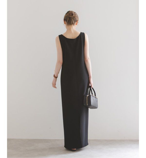 NOBLE「【洗える】ニットライクジョーゼット2wayワンピース」|ワンピース|