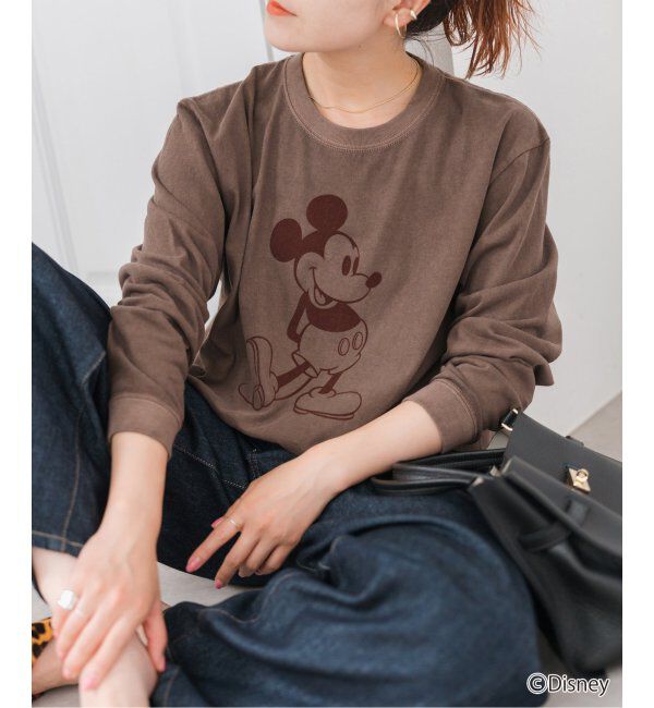 Spick and Span「GOOD ROCK SPEED / グッドロックスピード 別注 / ミッキー / ロンT」|Tシャツ・カットソー|