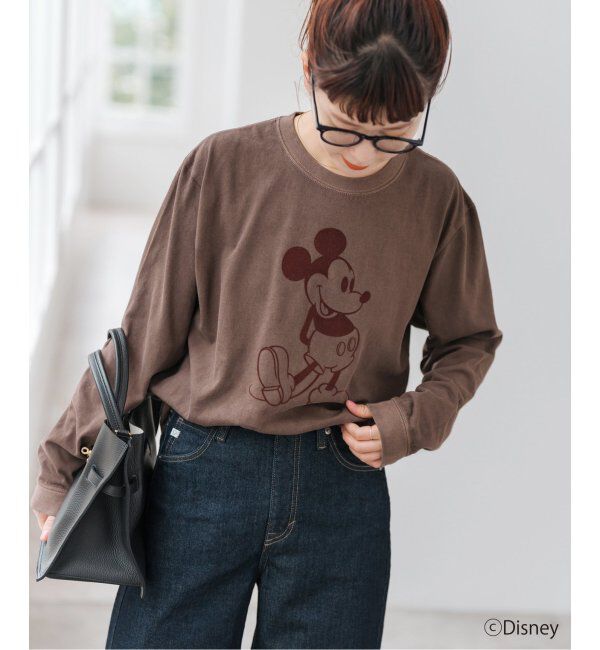 Spick and Span「GOOD ROCK SPEED / グッドロックスピード 別注 / ミッキー / ロンT」|Tシャツ・カットソー|