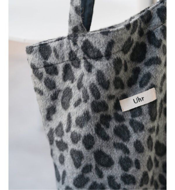 Spick and Span「《一部店舗限定》Uhr/ウーア 別注Animal TOTE」|トートバッグ|ブラック A