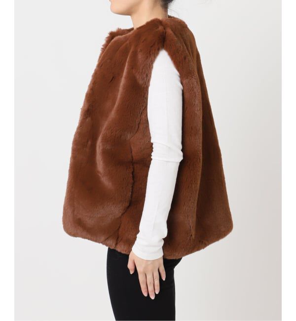 U by SPICK&SPAN「LANCER/ランサー  クルーネック ベスト」|ダウンベスト・ベスト|