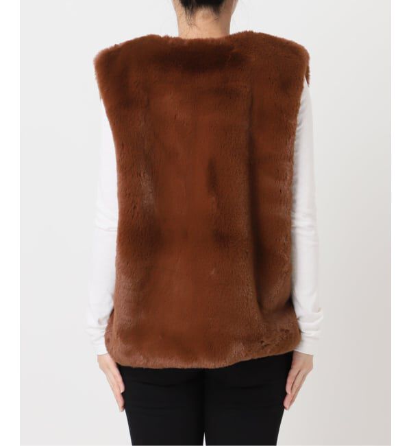 U by SPICK&SPAN「LANCER/ランサー  クルーネック ベスト」|ダウンベスト・ベスト|