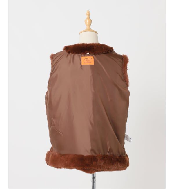 U by SPICK&SPAN「LANCER/ランサー  クルーネック ベスト」|ダウンベスト・ベスト|