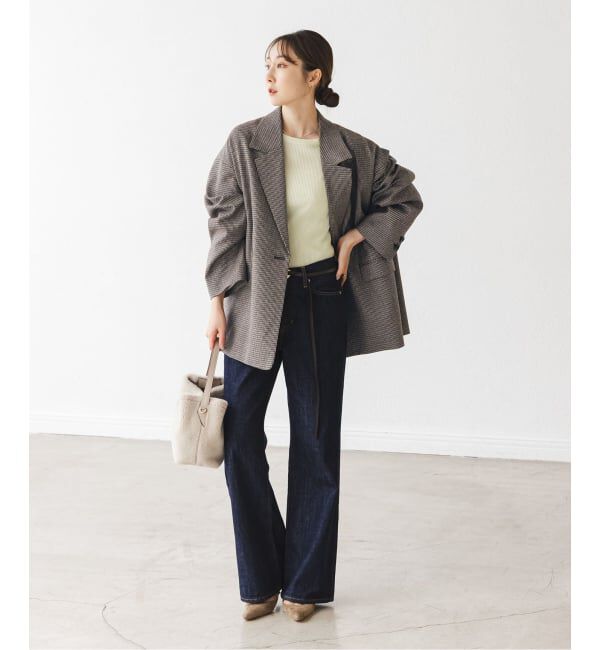 オーバーサイズチェックジャケット（NOBLE）｜ルミネのファッション