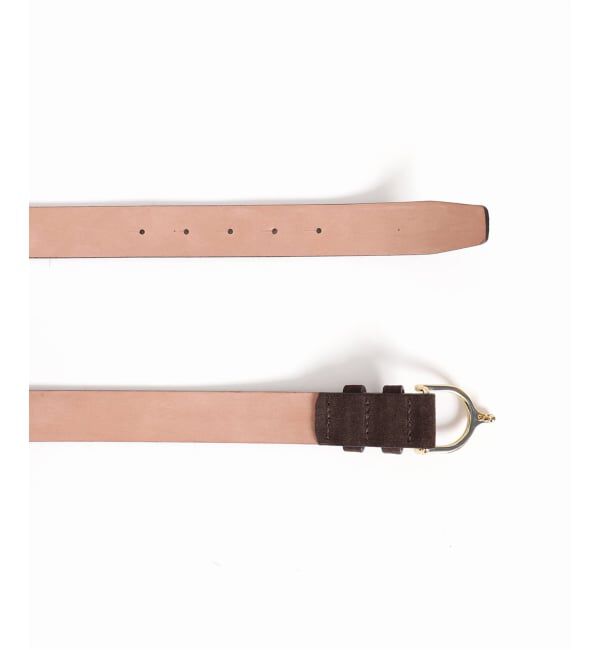 Spick and Span「LEFIJE/レフィエ ラウンドバックルベルト スエード」|ベルト|