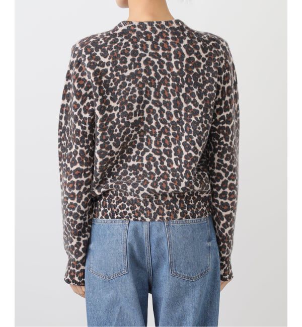 Spick and Span「レオパードプリントニットカーディガン」|カーディガン|