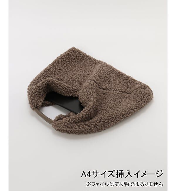 FRAMeWORK「ANDREA CARDONE/アンドレアカルドネ TEDDY BAG」|ハンドバッグ|