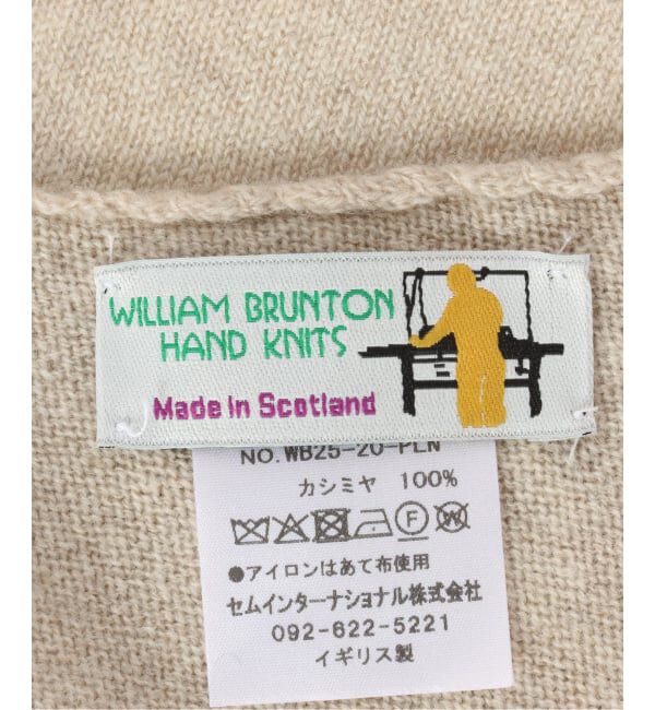 FRAMeWORK「William Bruntonトライアングルスカーフ」|バンダナ・スカーフ|