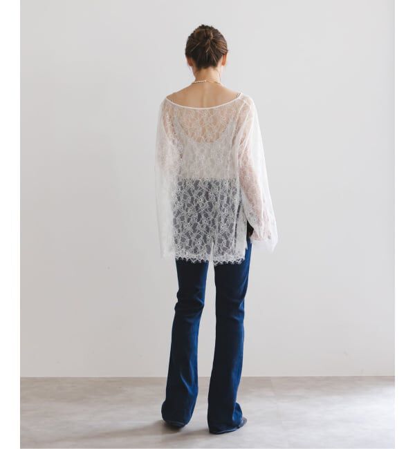 NOBLE「《追加予約》サラサシアーレースブラウス」|シャツ・ブラウス|