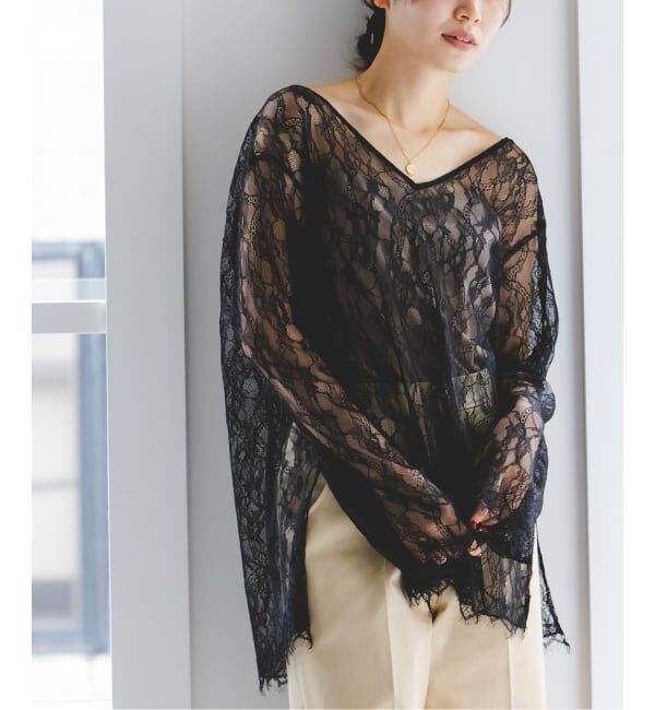 NOBLE「《追加予約》サラサシアーレースブラウス」|シャツ・ブラウス|