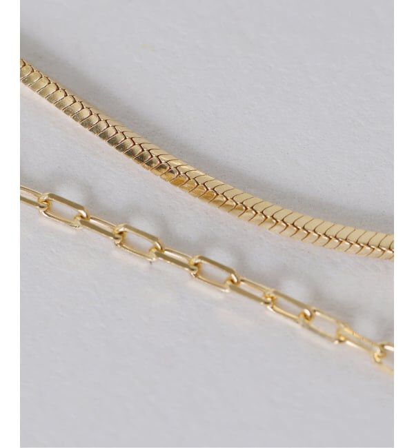 NOBLE「《予約》MARIHA/マリハ Silent Rain ネックレス2連 40cm」|ネックレス|