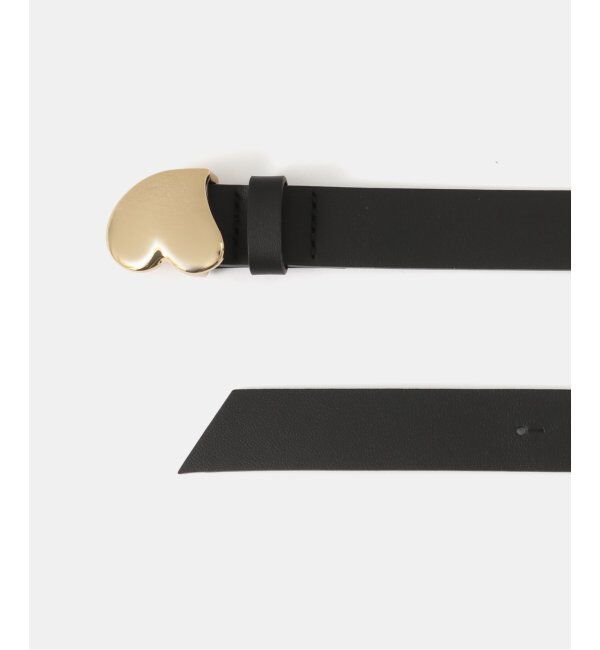  「【LEFIJE/レフィエ】ハートバックル レザーベルト」|ベルト|