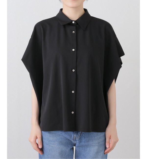  「【洗える】ストレッチシャツ」|シャツ・ブラウス|