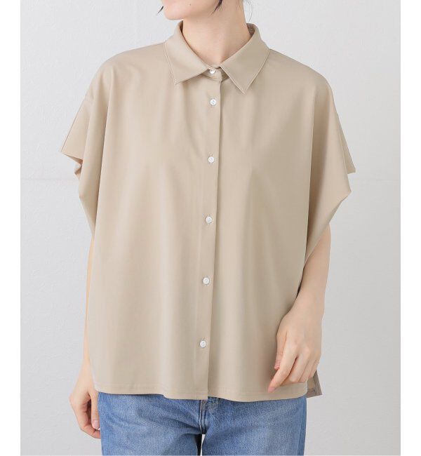  「【洗える】ストレッチシャツ」|シャツ・ブラウス|