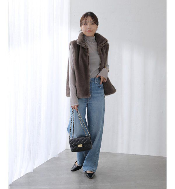  「【洗える】シアースタンドプルオーバー」|Tシャツ・カットソー|