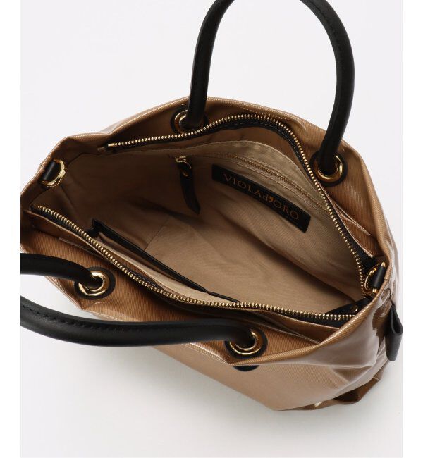  「VIOLAd&rsquo;ORO/ヴィオラドーロ BIANCA PVC」|トートバッグ|