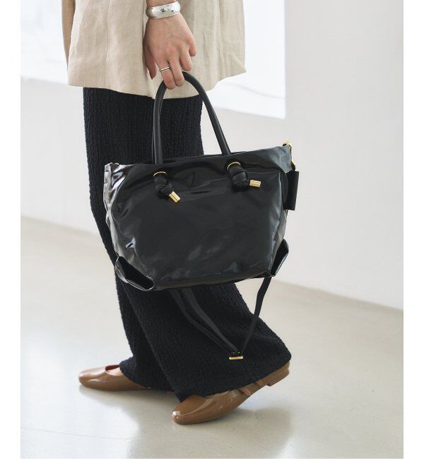  「VIOLAd&rsquo;ORO/ヴィオラドーロ BIANCA PVC」|トートバッグ|