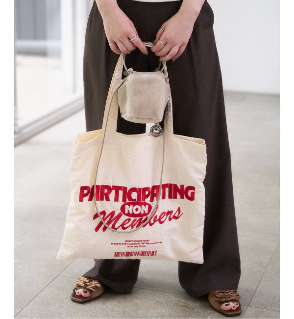  「LE TALON メッセージトート3 L」|トートバッグ|ナチュラル