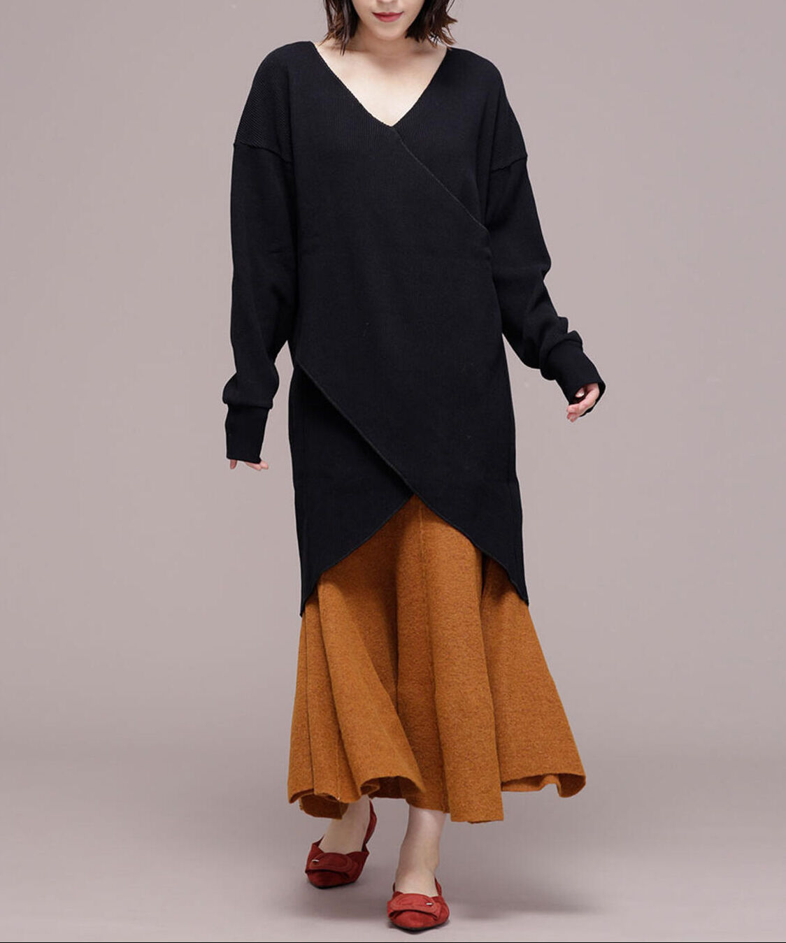 nano･universe「JANE SMITH/HIGH GAUGE LONG SKIRT」|スカート|