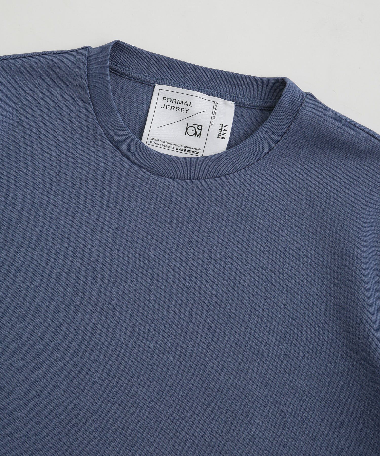 nano･universe「LB.03/｢FORMAL JERSEY｣クルーネックカットソー半袖」|Tシャツ・カットソー|