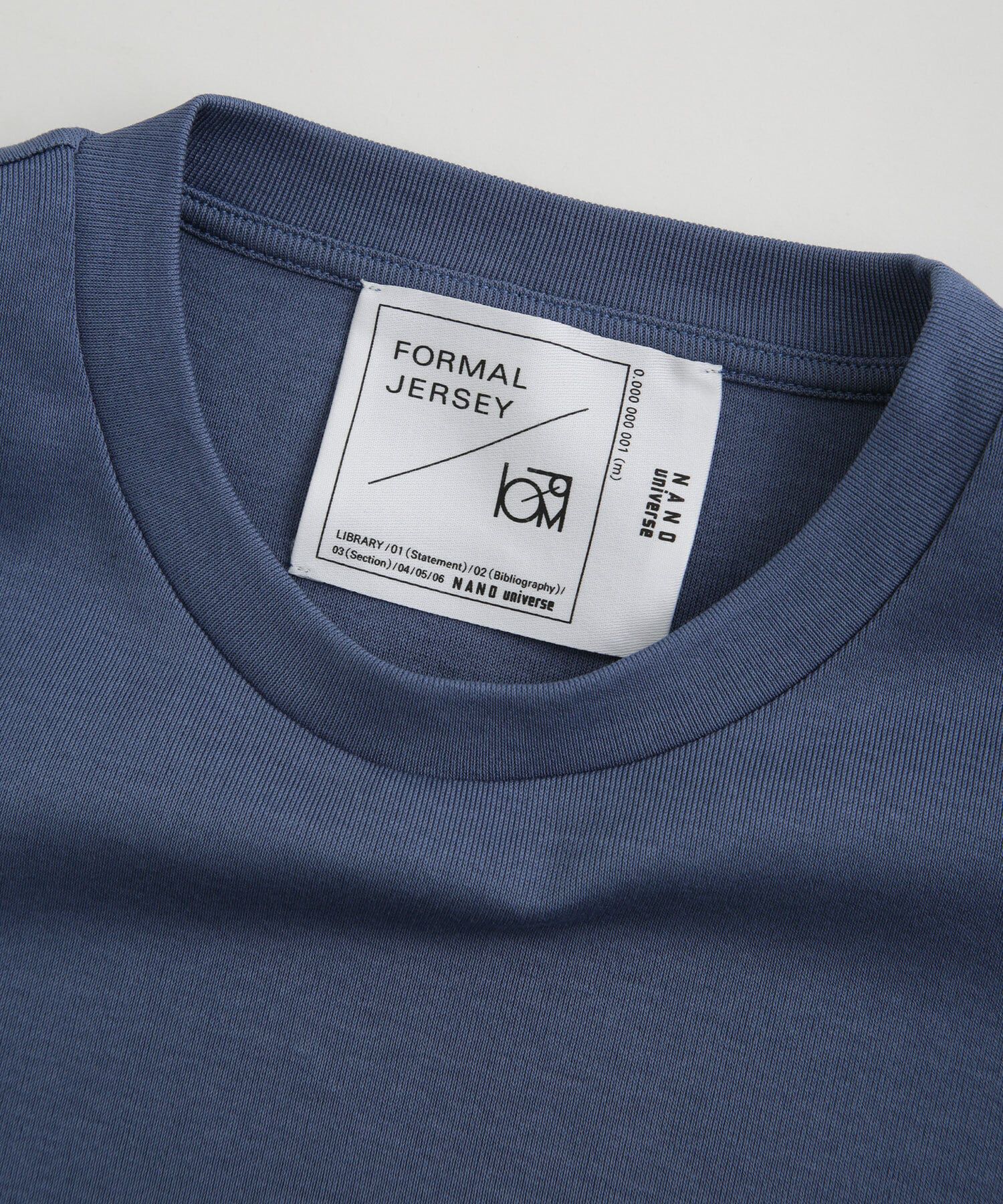 nano･universe「LB.03/｢FORMAL JERSEY｣クルーネックカットソー半袖」|Tシャツ・カットソー|
